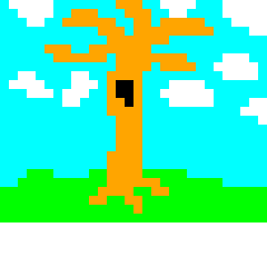 Tree in a field 